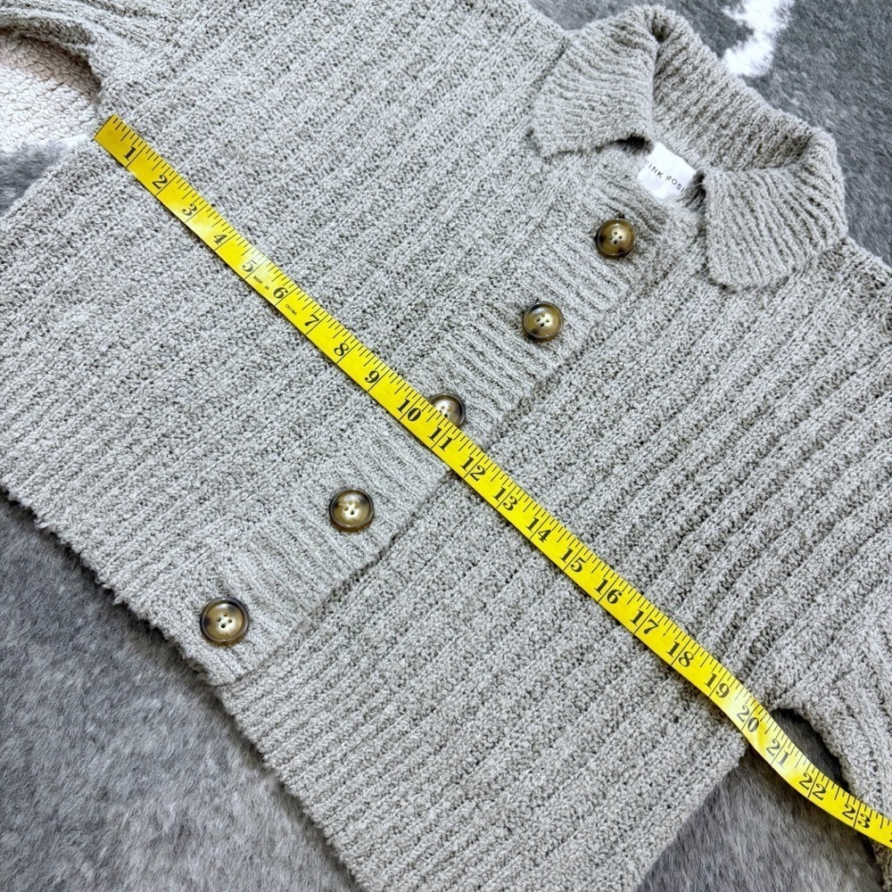 NWT Pink Rose Cozy Cardigan Top - Picture 10 of 10